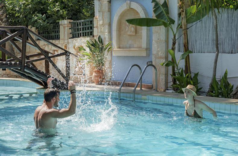 Minoa Apartments Amudára Laszithiu Kültér fotó